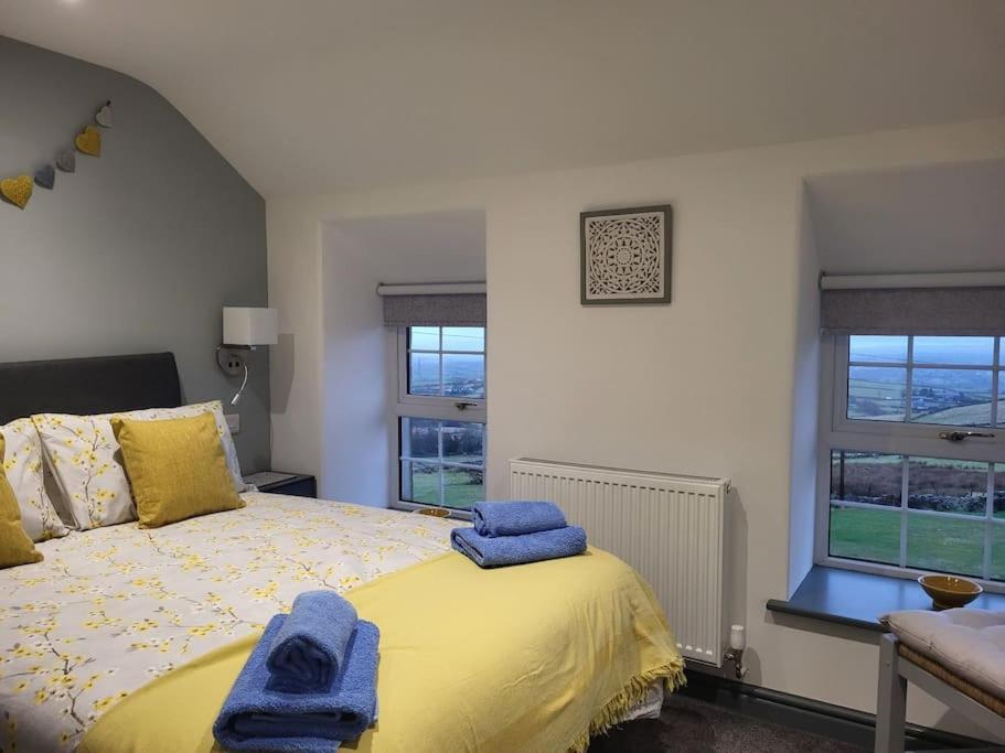 Amazing Coastal & Sunset Views In Eryri Villa Llanllyfni Bagian luar foto