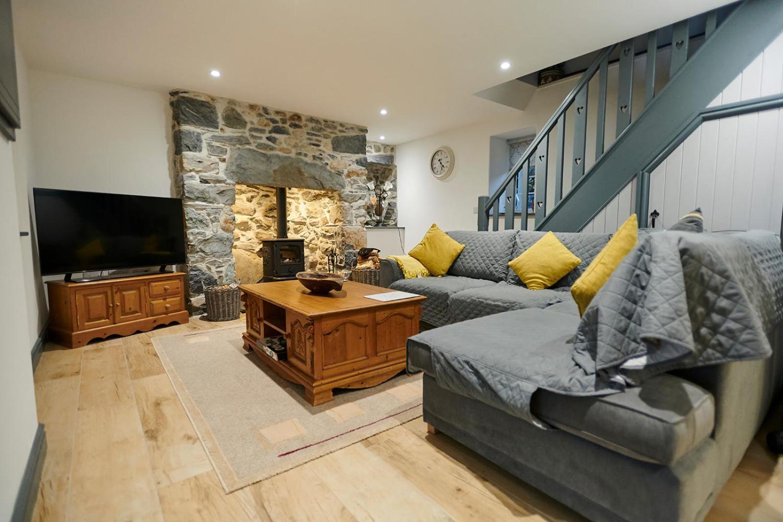 Amazing Coastal & Sunset Views In Eryri Villa Llanllyfni Bagian luar foto